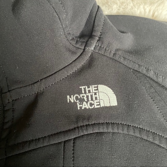 North face black soft shell Recco Apex Jacket - Picture 8 of 10